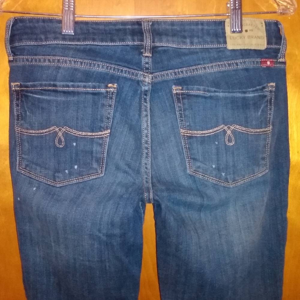 Lucky Brand cropped jeans size 28
